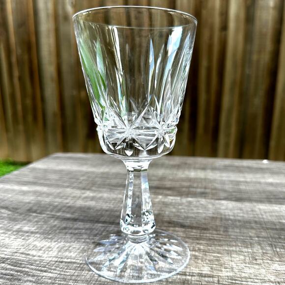 Waterford Crystal Other - Waterford Crystal Vintage Ireland Rosslare 6.75" Water Goblet-Exquisite